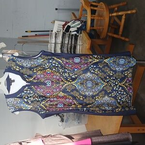 Womens Tribal brand sleeveless dress W/ pockets size XL